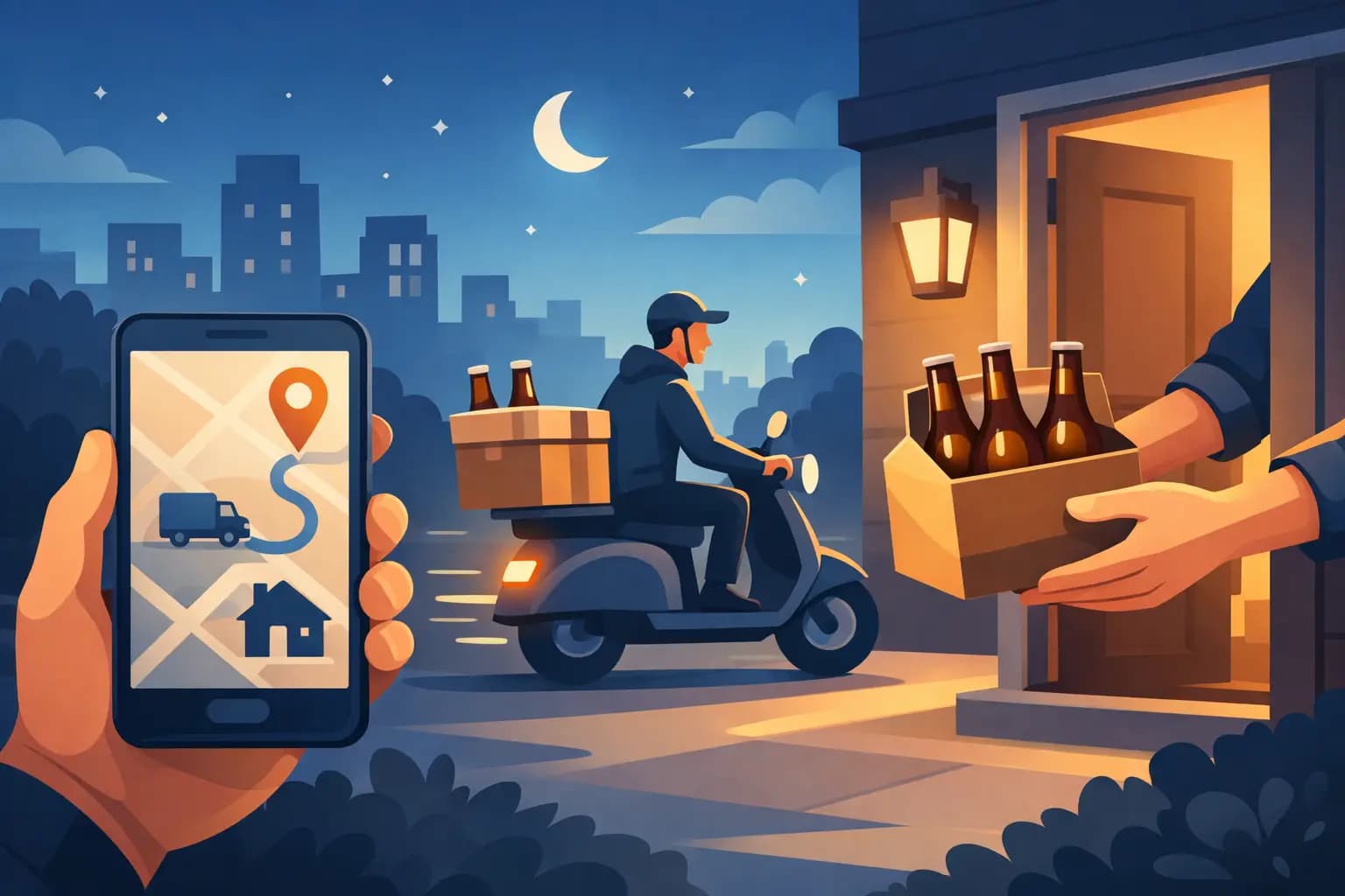 How to Get Beer Delivered Fast Tonight
