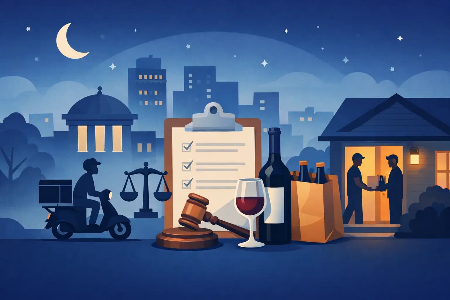 Is Late Night Alcohol Delivery Legal?