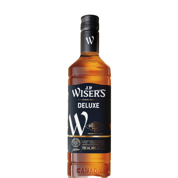 J.P. Wiser’s Deluxe Double Barrel Canadian Whisky 750mL
