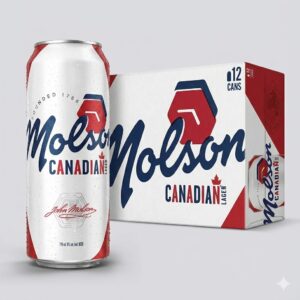 Molson Canadian Beer 12 Pack Cans