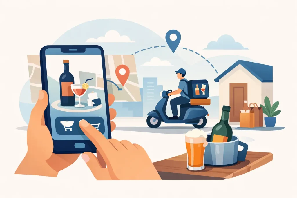 Alcohol Delivery by Phone: How It Works