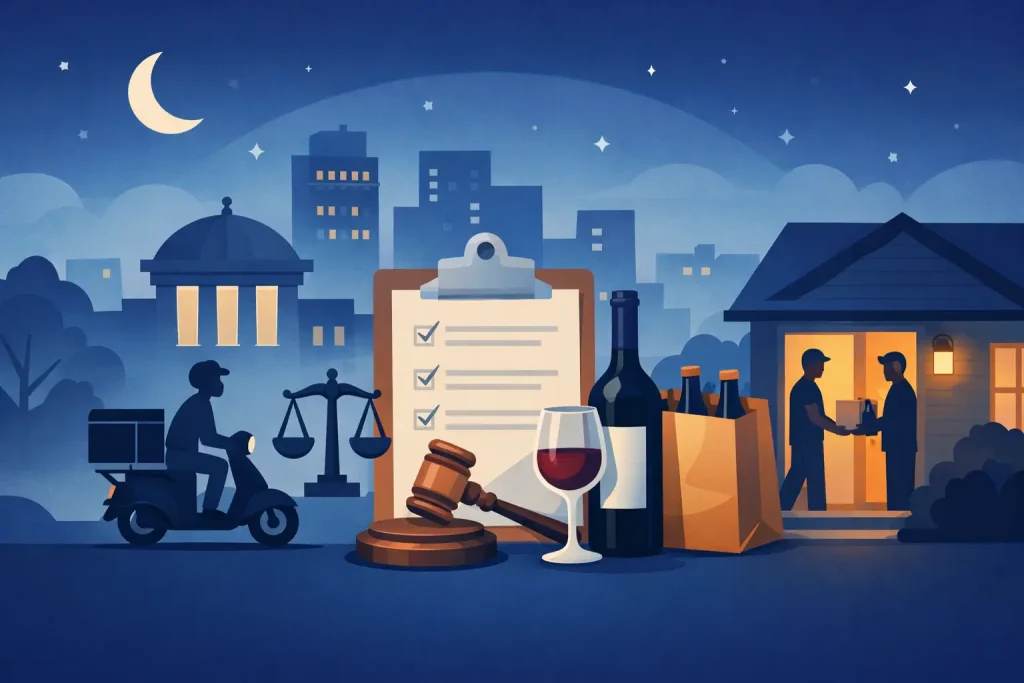 Is Late Night Alcohol Delivery Legal?