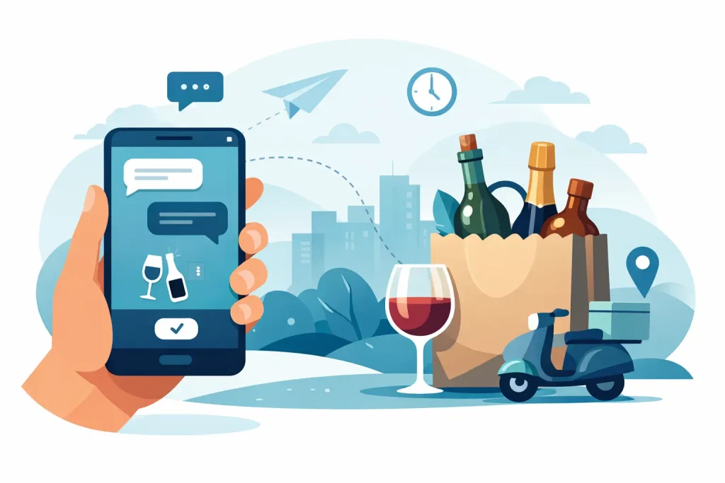 Order Alcohol by Text Without the Hassle