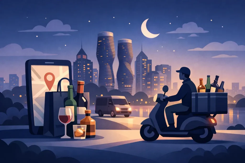 Alcohol Delivery Mississauga Open Late