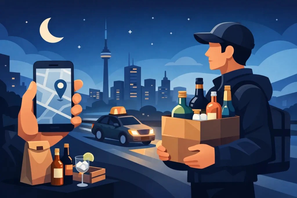 Night Alcohol Delivery GTA Guide